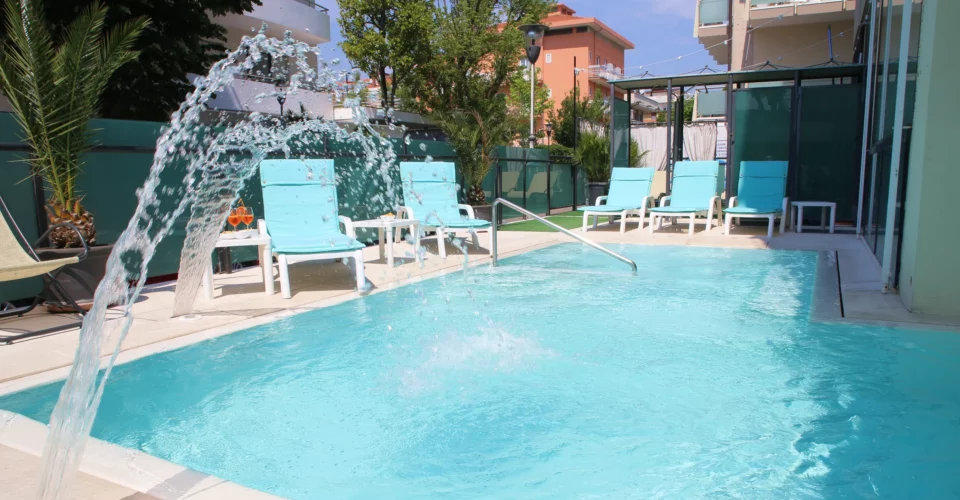 Hotel a Riccione con piscina riscaldata