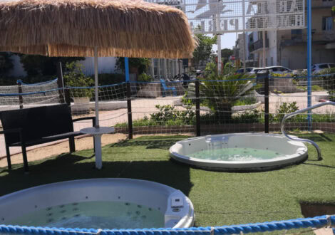 Hotel Riccione near the sea and the beach