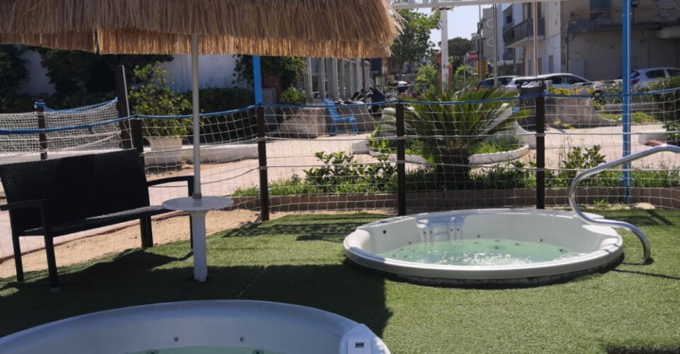 Hotel Riccione near the sea and the beach